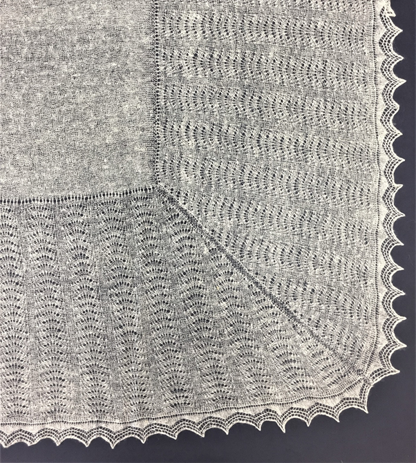 Oh So Fine and Simple : the Crepe Shawls | Shetland Museum & Archives